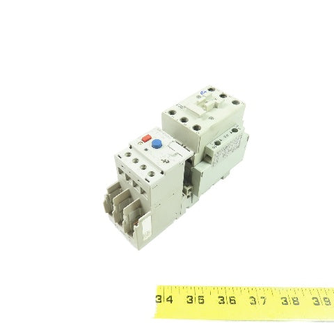 Allen-Bradley 100-C30 30A Contactor 110/120V Coil w/ 193-ED1CB Overload Relay