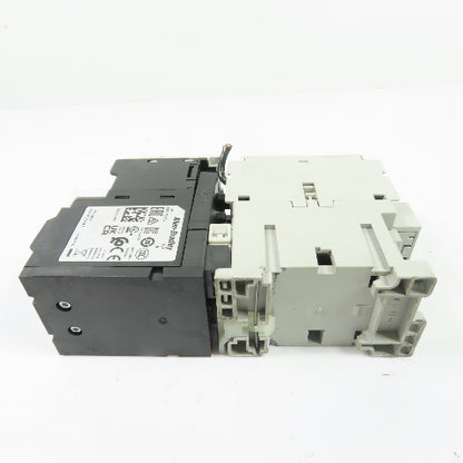 Allen-Bradley 100-C16*10 16A 120V Coil Contactor w/ 193-1EFDB Overload Relay