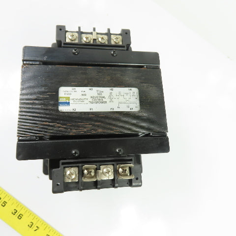 Hevi-Duty E500 0.500kVA Control Transformer Pri 220-480V Sec 110-115-120V