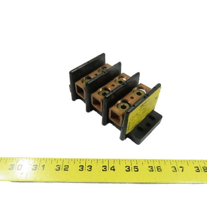 Bussmann 16003-3 255A 3-Pole Power Distribution Block 600V