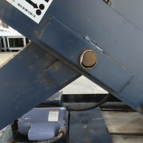 3000 lb. Load Tested Scissor Lift Table 96" x 54" 115V 1Ph 8"-57" Lift