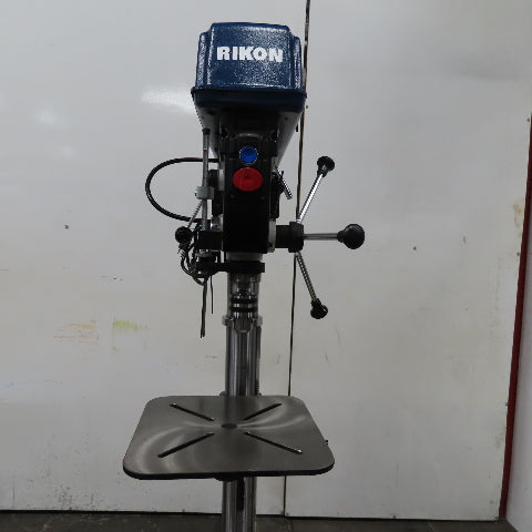 Rikon 30-217 17" Floor Drill Press Variable Speed 1.5 HP 115/230V 1Ph Tested