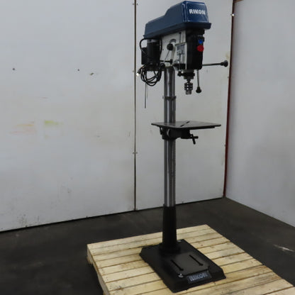 Rikon 30-217 17" Floor Drill Press Variable Speed 1.5 HP 115/230V 1Ph Tested