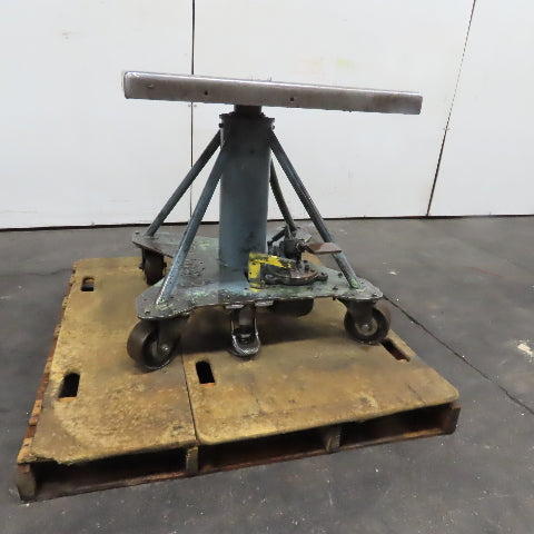 Lyon-Raymond Hydraulic Foot Pump Die Lift Table Cart 2000 lb. 30" x 30"