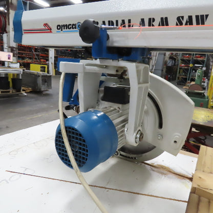 Omga RN 600 FM "US" 14" Radial Arm Saw 2.9 kW 230V 3Ph 9A 60Hz Cross Cut