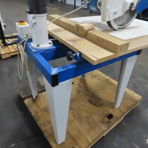 Omga RN 600 FM "US" 14" Radial Arm Saw 2.9 kW 230V 3Ph 9A 60Hz Cross Cut