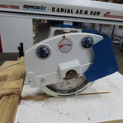 Omga RN 600 FM "US" 14" Radial Arm Saw 2.9 kW 230V 3Ph 9A 60Hz Cross Cut