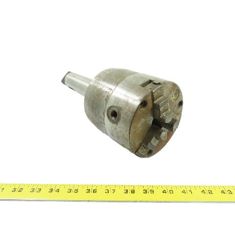 Bison N/A 3-Jaw Self-Centering Lathe Chuck MT 5 Shank 5" OD