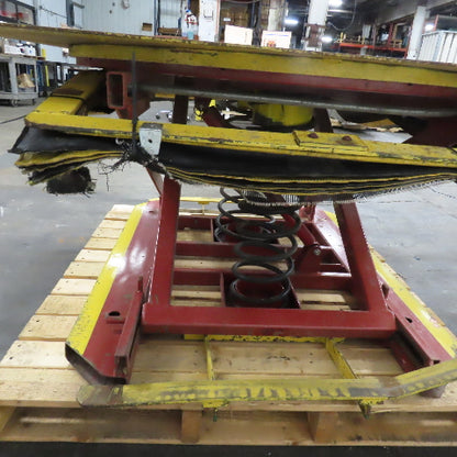 1000Lbs. 48" x 48" Spring-Actuated Self-Leveling Scissor Pallet Positioner