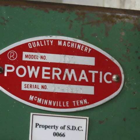 Powermatic 301 Combination Belt & Disc Sander 115/230V 1Ph 1725RPM