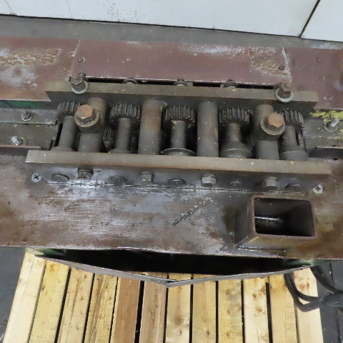 Seam Lock Forming Roll Former Machine 5 Roll 115/208-230V 1Ph 1Hp