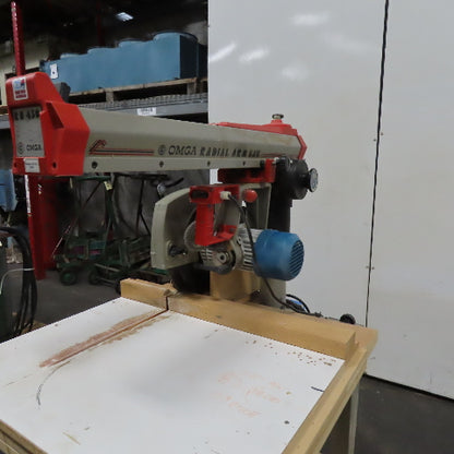 OMGA RN 450 12" Radial Arm Saw 3HP 230/460V 3Ph 3400RPM
