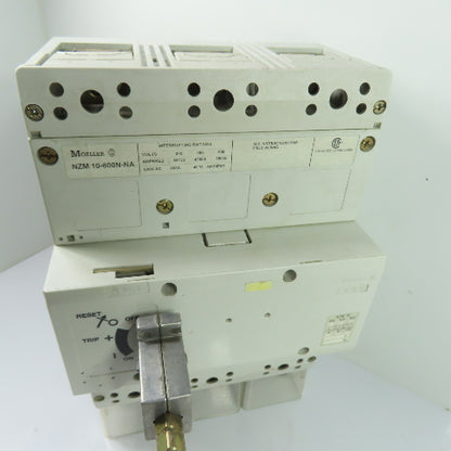 Moeller ZMA-600-NZM10-NA NZM10-600N-NA 600A 3P Circuit Breaker 600V W/ D-NZM 10
