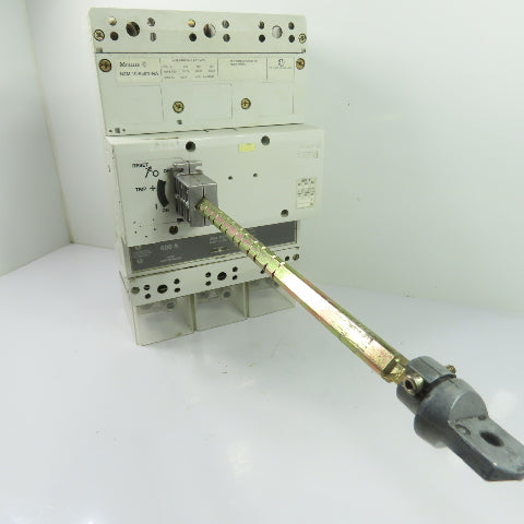 Moeller ZMA-600-NZM10-NA NZM10-600N-NA 600A 3P Circuit Breaker 600V W/ D-NZM 10