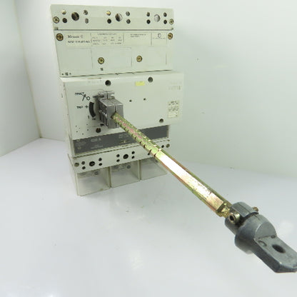 Moeller ZMA-600-NZM10-NA NZM10-600N-NA 600A 3P Circuit Breaker 600V W/ D-NZM 10