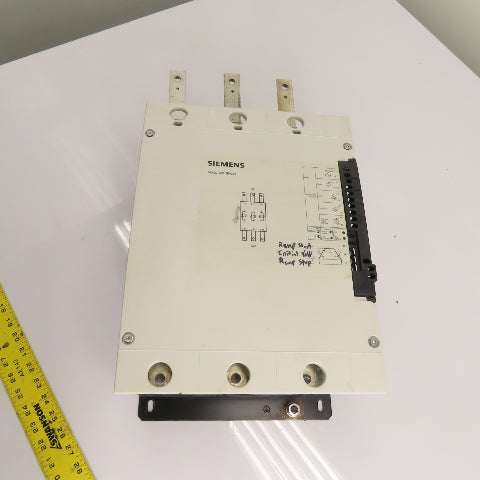 Siemens 3RW3468-0DC34 608A 3Ph Semiconductor Motor Soft Starter 230/460V