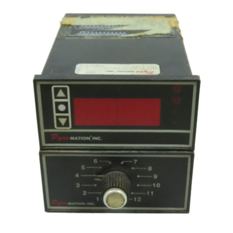 Pyromation 423-11-4JF1-02 12-Point Digital Temperature Indicator Type J T/C