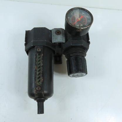 ARO 1/4" NPT Air Filter Regulator Combo Unit 200 PSI