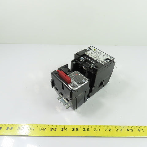 Square D 8536SBO2H30S NEMA Size 0 Motor Starter W/Overload Relay 120V Coil
