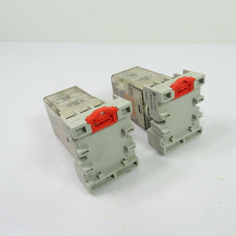 Allen-Bradley 700-HA32A1-4 Ice Cube Relay 120VAC 10A w/ Socket Base Lot Of 2
