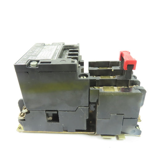 Square D 8536SBG2 NEMA Size 0 3-Pole Motor Starter 600V Max
