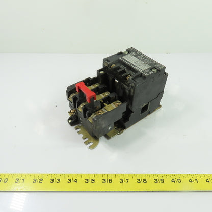 Square D 8536SBG2 NEMA Size 0 3-Pole Motor Starter 600V Max