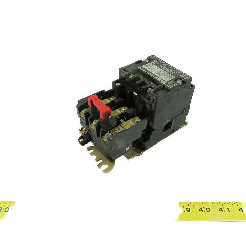 Square D 8536SBG2 NEMA Size 0 3-Pole Motor Starter 600V Max