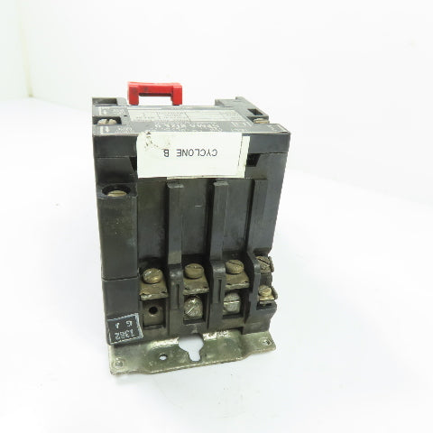 Square D 8536SB02 3-Pole NEMA Size 0 Motor Starter 600V