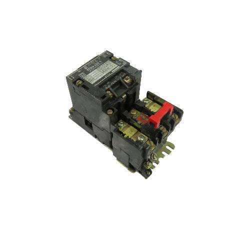 Square D 8536SB02 3-Pole NEMA Size 0 Motor Starter 600V