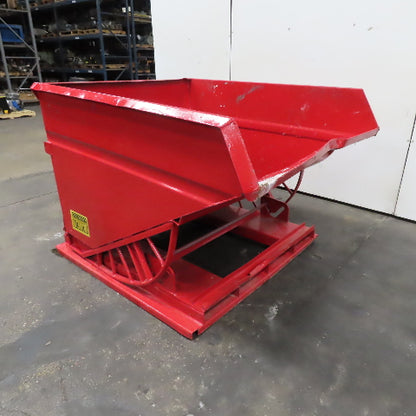Galfab HD2.0 2 Cubic Yard Self Dumping Trash Scrap Hopper 6000# 54" x 65" x 39"