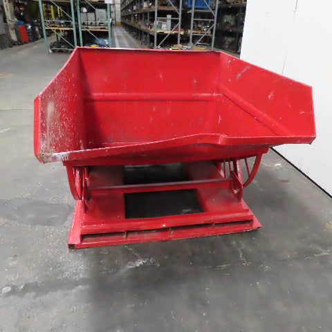 Galfab HD2.0 2 Cubic Yard Self Dumping Trash Scrap Hopper 6000# 54" x 65" x 39"