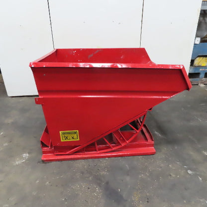 Galfab HD2.0 2 Cubic Yard Self Dumping Trash Scrap Hopper 6000# 54" x 65" x 39"