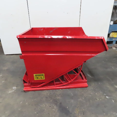 Galfab HD2.0 2 Cubic Yard Self Dumping Trash Scrap Hopper 6000# 54" x 65" x 39"