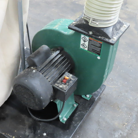 Central Machinery 97869 2HP 70 Gallon Dust Collector 120V 1Ph 3450RPM