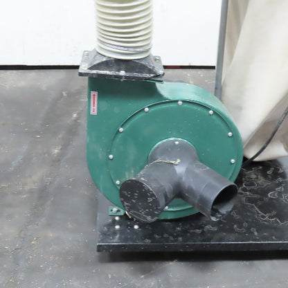 Central Machinery 97869 2HP 70 Gallon Dust Collector 120V 1Ph 3450RPM