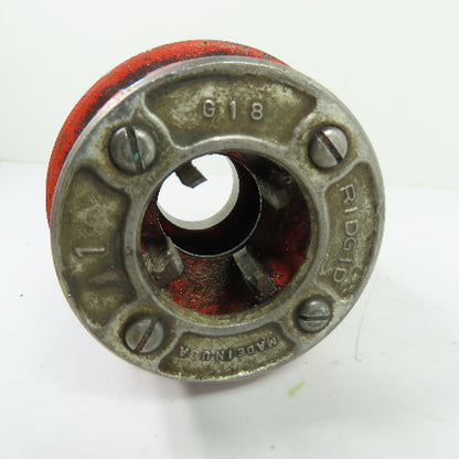 Ridgid 12-R 1" NPT Manual Pipe Threader Die Head