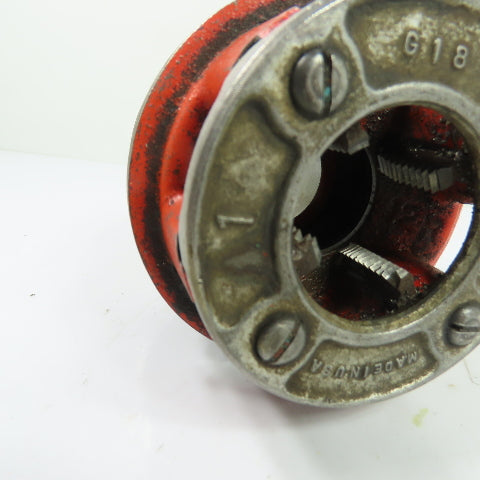 Ridgid 12-R 1" NPT Manual Pipe Threader Die Head