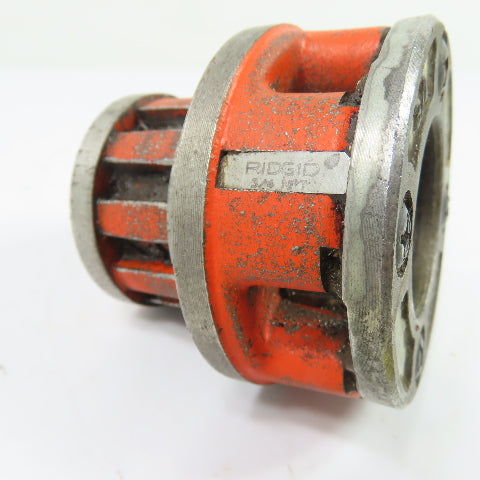 Ridgid 3/4" NPT Manual Pipe Threader Die Head