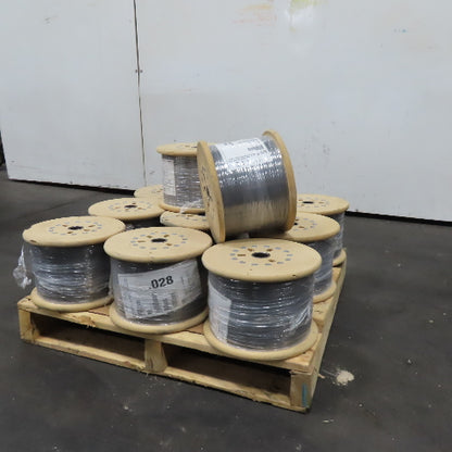 Mount Joy Wire 9799530 .028 PHOS Garter Spring Wire 55 lbs Per Spool Lot Of 11