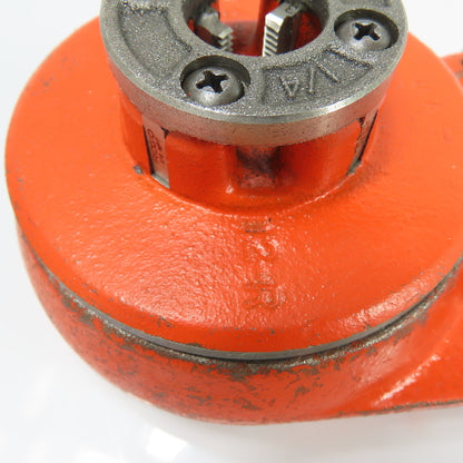 RIDGID D-286 12-R 1/4" NPT Manual Ratchet Pipe Threader W/ Die Head