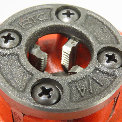 RIDGID D-286 12-R 1/4" NPT Manual Ratchet Pipe Threader W/ Die Head