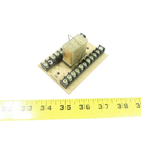 Potter & Brumfield 27E462 R10-E1-X6-115V Relay Socket Terminal Board 115VAC