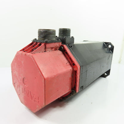 Fanuc A06B-0314-B043 AC Servo Motor 8-Pole 2000RPM 126V 3Ph