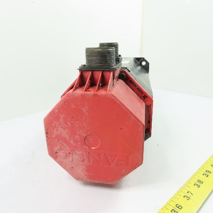 Fanuc A06B-0314-B043 AC Servo Motor 8-Pole 2000RPM 126V 3Ph