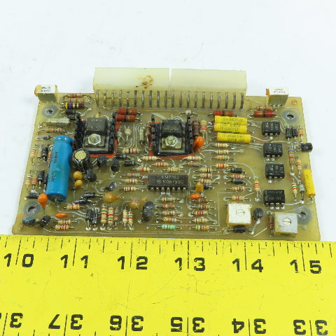 Clark 20973-1 Circuit Board Assembly PCB Rev E Single Edge Connector