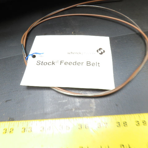 Schenck Process 33" x 224" Corrugated Sidewall Conveyor Belt With Lacing Cable