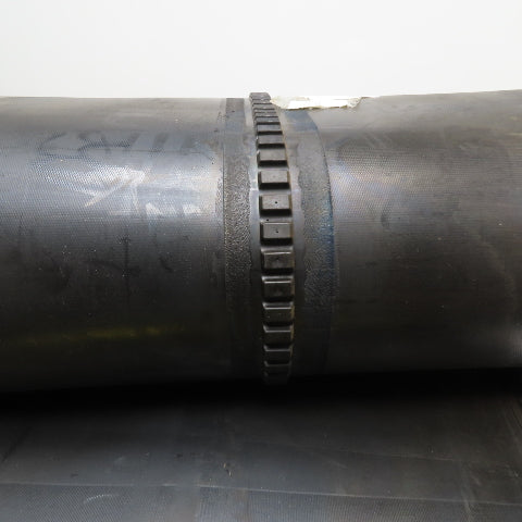 Schenck Process 33" x 224" Corrugated Sidewall Conveyor Belt With Lacing Cable