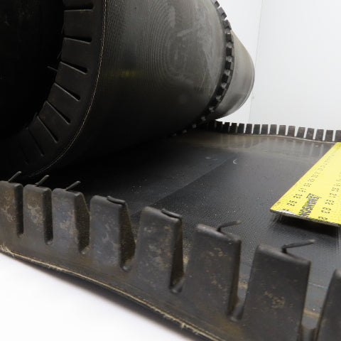 Schenck Process 33" x 224" Corrugated Sidewall Conveyor Belt With Lacing Cable