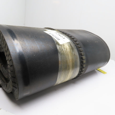 Schenck Process 33" x 224" Corrugated Sidewall Conveyor Belt With Lacing Cable