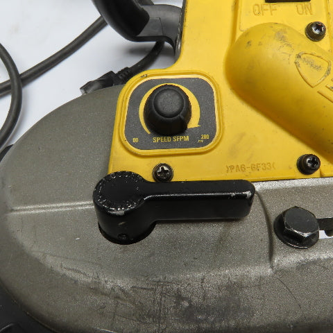 DeWalt D28770 4-3/4" Deep Cut Corded Band Saw 120V 6A Variable Speed